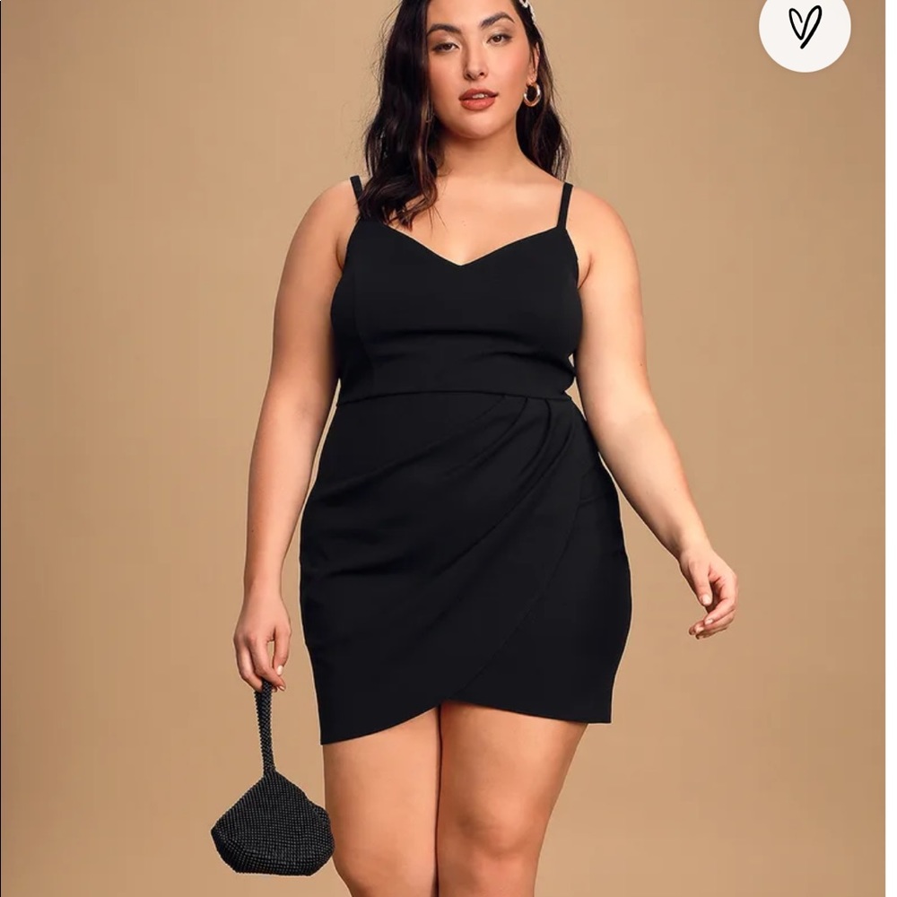 Lulu’s Forever Your Girl Black Bodycon Dress